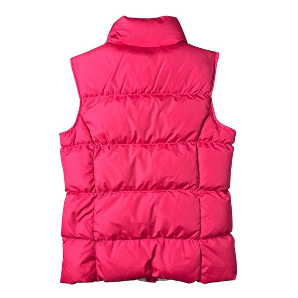 Lands' End Girls Winter Down Puffer Vest  Size 10-12  Pink Jacket  Ski Vest - Picture 2 of 9